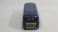 2001 Hot Wheels Surfin' School Bus Blue Die Cast Toy Car Vehicle