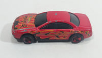 2003 Hot Wheels Raptor Blast Oldsmobile Aurora Red Die Cast Toy Car Vehicle