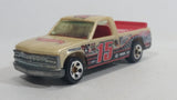 2011 Hot Wheels Track Stars 1996 Chevy 1500 Truck Light Cream Brown Die Cast Toy Racing Car Vehicle