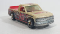 2011 Hot Wheels Track Stars 1996 Chevy 1500 Truck Light Cream Brown Die Cast Toy Racing Car Vehicle