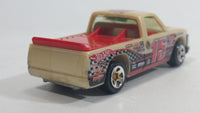 2011 Hot Wheels Track Stars 1996 Chevy 1500 Truck Light Cream Brown Die Cast Toy Racing Car Vehicle