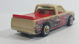 2011 Hot Wheels Track Stars 1996 Chevy 1500 Truck Light Cream Brown Die Cast Toy Racing Car Vehicle