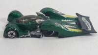 2004 Hot Wheels First Editions Crooze LeMelt Green Die Cast Toy Race Car Vehicle