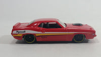 2013 Hot Wheels HW Work Shop Muscle Mania '71 Hemi Cuda Red Die Cast Toy Muscle Car Vehicle