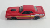 2013 Hot Wheels HW Work Shop Muscle Mania '71 Hemi Cuda Red Die Cast Toy Muscle Car Vehicle