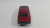 2009 Hot Wheels Muscle Mania '69 Dodge Charger Metalflake Dark Red Die Cast Toy Muscle Car Vehicle with Opening Hood