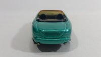 1998 Hot Wheels First Editions Jaguar XK-8 Convertible Metallic Turquoise Green Die Cast Toy Car Vehicle