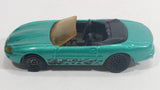 1998 Hot Wheels First Editions Jaguar XK-8 Convertible Metallic Turquoise Green Die Cast Toy Car Vehicle