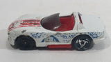 1998 Hot Wheels Dash 4 Cash Dodge Viper RT/10 White Die Cast Toy Race Car Vehicle