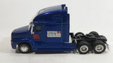 NASCAR Authentics Semi Tractor Truck Dale Earnhardt Jr #88 "National Guard" Dark Blue Die Cast Toy Car Vehicle Rig with Rubber Tires