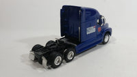 NASCAR Authentics Semi Tractor Truck Dale Earnhardt Jr #88 "National Guard" Dark Blue Die Cast Toy Car Vehicle Rig with Rubber Tires