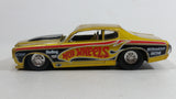 Hot Wheels G Machines '70 Chevelle Metalflake Golden Yellow 1/50 Scale Die Cast Toy Muscle Car Vehicle with Rubber Tires