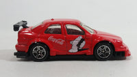 1999 Matchbox Coca-Cola Alfa Romeo 155 Coke Polar Bear Red Die Cast Toy Car Vehicle