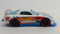 2014 Hot Wheels HW Race Team 24 / Seven Pearl White Die Cast Toy Race Car Vehicle