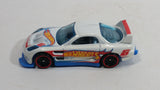 2014 Hot Wheels HW Race Team 24 / Seven Pearl White Die Cast Toy Race Car Vehicle