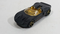 2008 Hot Wheels Team Ford Racing Ford GTX1 Satin Black Die Cast Toy Car Vehicle