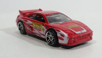 2010 Hot Wheels Ferrari 5 Ferrari F355 Challenge Red Die Cast Toy Car Vehicle