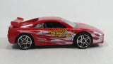 2010 Hot Wheels Ferrari 5 Ferrari F355 Challenge Red Die Cast Toy Car Vehicle