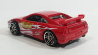 2010 Hot Wheels Ferrari 5 Ferrari F355 Challenge Red Die Cast Toy Car Vehicle