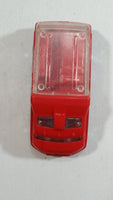 2010 Hot Wheels Rapid Response Ambulance Red Die Cast Toy Car Emergency Rescue Vehicle