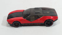 2009 Hot Wheels La Fasta Red and Black Die Cast Toy Car Vehicle