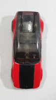 2009 Hot Wheels La Fasta Red and Black Die Cast Toy Car Vehicle