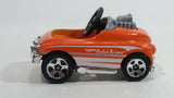 2016 Hot WHeels HW Ride-Ons Pedal Driver Orange Die Cast Toy Car Vehicle