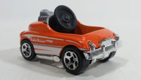 2016 Hot WHeels HW Ride-Ons Pedal Driver Orange Die Cast Toy Car Vehicle