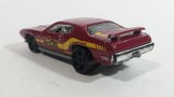 2014 Hot Wheels HW Workshop Performance '71 Plymouth Road Runner Dark Red Die Cast Toy Muscle Car Vehicle