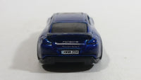 2014 Hot Wheels HW City Speed Team Porsche Panamera Blue Die Cast Toy Car Vehicle