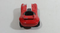 1998 Hot Wheels First Editions Cat-A-Pult Red White Die Cast Toy Race Car Vehicle