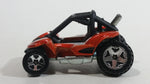 2004 Hot Wheels First Editions Realistics Power Sander Burnt Orange and Black Die Cast Toy Car Off-Roading Vehicle