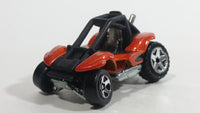 2004 Hot Wheels First Editions Realistics Power Sander Burnt Orange and Black Die Cast Toy Car Off-Roading Vehicle