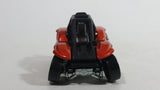 2004 Hot Wheels First Editions Realistics Power Sander Burnt Orange and Black Die Cast Toy Car Off-Roading Vehicle