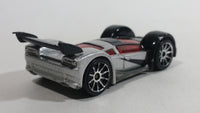 2005 Hot Wheels First Editions Drop Tops Mid Drift Metalflake Silver & Black Die Cast Toy Car Vehicle