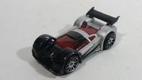 2005 Hot Wheels First Editions Drop Tops Mid Drift Metalflake Silver & Black Die Cast Toy Car Vehicle