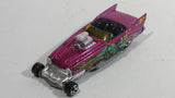 2004 Hot Wheels Speed Circus '57 Roadster Pink Die Cast Toy Car Vehicle