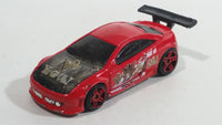 2003 Hot Wheels Yu-Gi-Oh! Custom Mercury Cougar Red Die Cast Toy Car Vehicle