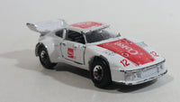 1988 Hartoy Coca Cola Coke Soda Pop Porsche 935 White Red #12 Die Cast Toy Car Vehicle with Opening Doors