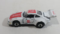 1988 Hartoy Coca Cola Coke Soda Pop Porsche 935 White Red #12 Die Cast Toy Car Vehicle with Opening Doors