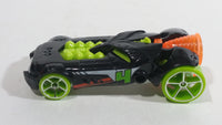 2013 Hot Wheels Road Rocket Rocket Fire Black Die Cast Toy Car Vehicle