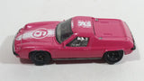 2011 Matchbox Heritage Classic Lotus Europa  - 1972 Special #6 Pink Die Cast Toy Car Vehicle