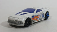 2012 Hot Wheels Scorcher White 2/8 Die Cast Toy Car Vehicle McDonald's Happy Meal