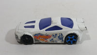 2012 Hot Wheels Scorcher White 2/8 Die Cast Toy Car Vehicle McDonald's Happy Meal