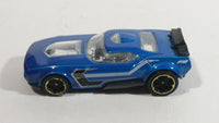 2011 Hot Wheels HW Video Game Heroes Fast Fish Metalflake Blue Die Cast Toy Car Vehicle