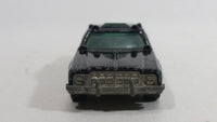 1982 Hot Wheels Sheriff Patrol Black Die Cast Toy Cop Police Car Vehicle