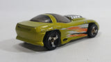 2002 Hot Wheels Silhouette II Antifreeze Green Wheels Die Cast Toy Car Vehicle