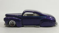 1998 Hot Wheels First Editions Tail Dragger Metalflake Purple Die Cast Toy Car Vehicle