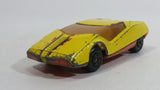 1973 Lesney Products Matchbox Yellow Orange Superfast No. 33 Datsun 126X Toy Car Vehicle