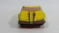 1973 Lesney Products Matchbox Yellow Orange Superfast No. 33 Datsun 126X Toy Car Vehicle